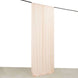 Blush 4-Way Stretch Spandex Photography Backdrop Curtain with Rod Pockets, Drapery Panel