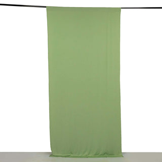 <strong>Wrinkle-Free Sage Green Curtain Panel</strong>