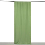 Sage Green 4-Way Stretch Spandex Photography Backdrop Curtain with Rod Pockets