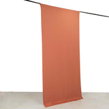 Terracotta (Rust) 4-Way Stretch Spandex Photography Backdrop Curtain