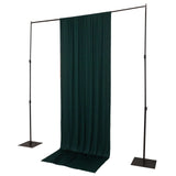 Hunter Emerald Green 4-Way Stretch Spandex Backdrop Curtain with Rod Pockets