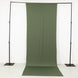 Dusty Sage Green 4-Way Stretch Spandex Backdrop Curtain with Rod Pockets