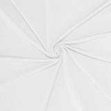 White 4-Way Stretch Spandex Photography Backdrop Curtain with Rod Pockets, Drapery Panel#whtbkgd