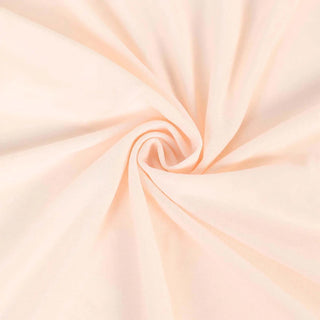 Soft pastel peach abstract fabric swirl background#whtbkgd