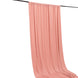 Dusty Rose 4-Way Stretch Spandex Photography Backdrop Curtain with Rod Pockets, Drapery Panel