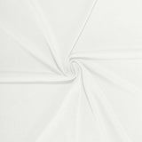 Ivory 4-Way Stretch Spandex Photography Backdrop Curtain with Rod Pockets, Drapery Panel#whtbkgd