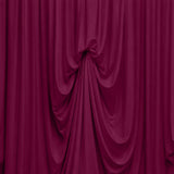 Abstract magenta draped fabric curtain texture background