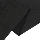 Black Stretch Spandex Tent Ceiling Drape – 25ft x 36ft 180GSM Wrinkle-Free Fabric