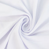 White Stretch Spandex Tent Ceiling Drape – 25ft x 36ft 180GSM Wrinkle-Free Fabric#whtbkgd