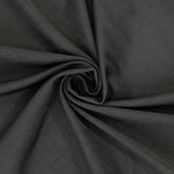 Black fabric with a smooth texture and subtle sheen. #whtbkgd