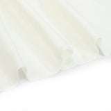Ivory Stretch Spandex Tent Ceiling Drape – 25ft x 36ft 100GSM Wrinkle-Free Fabric Ceiling Liner