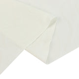 Ivory Stretch Spandex Tent Ceiling Drape – 25ft x 36ft 100GSM Wrinkle-Free Fabric Ceiling Liner