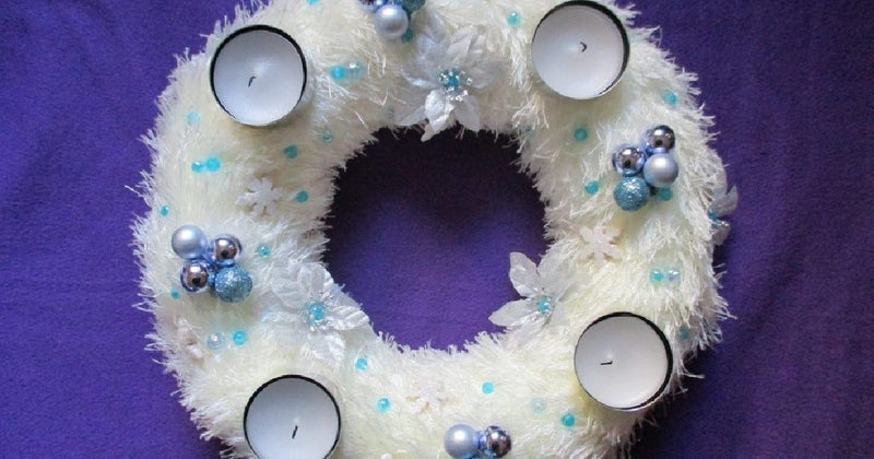 Frosty Winter Wreath