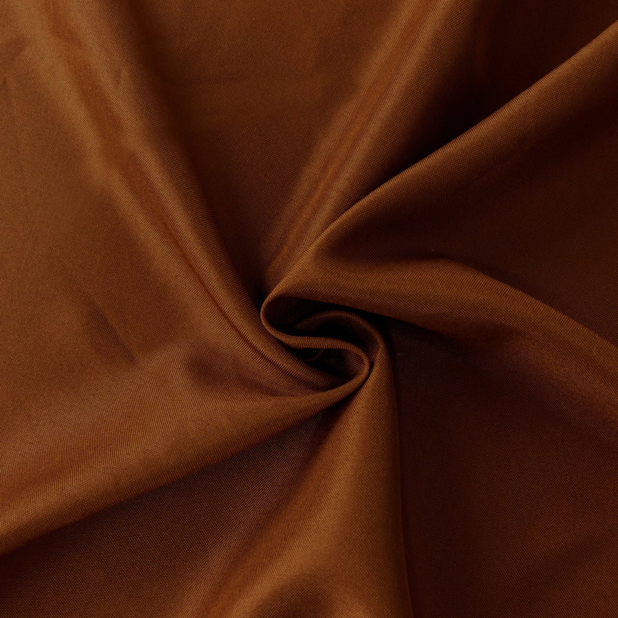 60x102inch Cinnamon Brown Seamless Polyester Rectangular Tablecloth#whtbkgd
