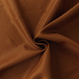 Cinnamon Brown Polyester Square Tablecloth 90x90 Inch#whtbkgd