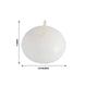 12 Pack | 1.5inch Classic White Mini Disc Unscented Floating Candles
