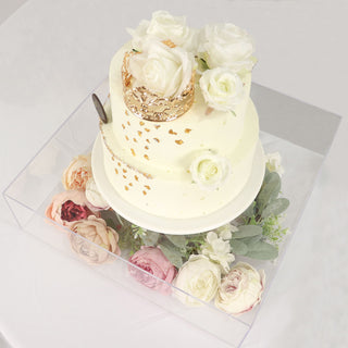 Clear Acrylic Cake Box Stand - Showcase Your Delicious Creations
