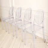 Elegant and Versatile Stackable Clear Acrylic Ghost Banquet Chairs