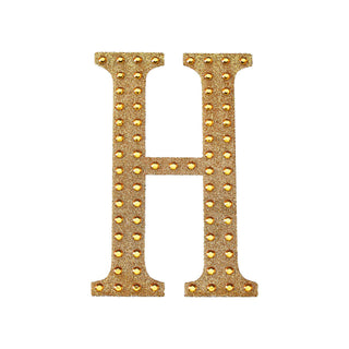 Create Stunning Event Decor with Gold Rhinestone Alphabet Stickers