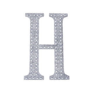 DIY Crafts Made Easy with Silver Rhinestone Alphabet Stickers