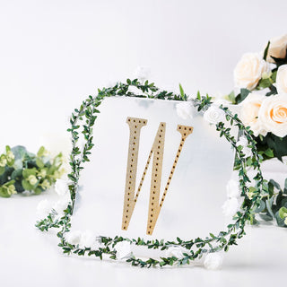 Make a Statement with Gold Decorative Rhinestone Alphabet Letter Stickers