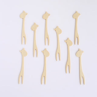 Elevate Your Event with Natural Bamboo Mini Forks - Perfect for Any Occasion
