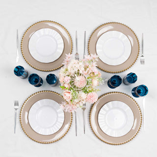 Sophisticated Navy Blue Shatterproof Party Supplies