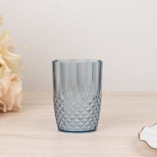 <h3 style="margin-left:0px;"><strong>Elevate Every Sip with Dusty Blue Crystal-Cut Tumblers</strong>