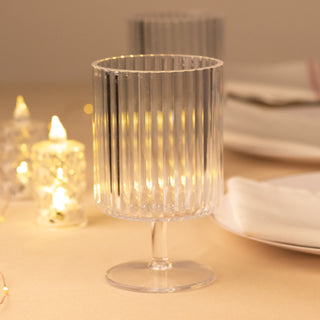 Why Use Clear Reusable Goblets?