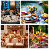 12 Pack Vintage Plastic Wine Goblets – 15oz Reusable Shatterproof Amber Gold