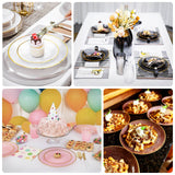 Colorful dessert table with cakes and treats for a festive celebration.