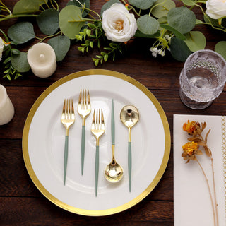 Add a Touch of Dusty Sage Green Decor to Your Table