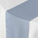 12"x108" Dusty Blue Polyester Table Runner