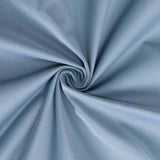 132inch Dusty Blue Premium Scuba Wrinkle Free Round Tablecloth, Scuba Polyester Tablecloth#whtbkgd