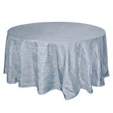 120inch Fuchsia Accordion Crinkle Taffeta Round Tablecloth