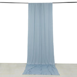 Dusty Blue 4-Way Stretch Spandex Photography Backdrop Curtain with Rod Pockets