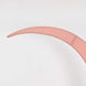 7.5ft Dusty Rose Spandex Crescent Moon Wedding Arch Cover, Chiara Backdrop Stand Cover