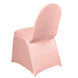 Dusty Rose Spandex Stretch Fitted Banquet Slip On Chair Cover - 160 GSM