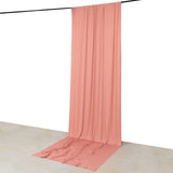 Dusty Rose 4-Way Stretch Spandex Photography Backdrop Curtain with Rod Pocket