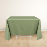 70inch Dusty Sage Green Premium Scuba Wrinkle Free Square Tablecloth