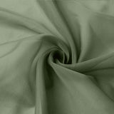 18ft Dusty Sage Green Sheer Organza Wedding Arch Drapery Fabric#whtbkgd