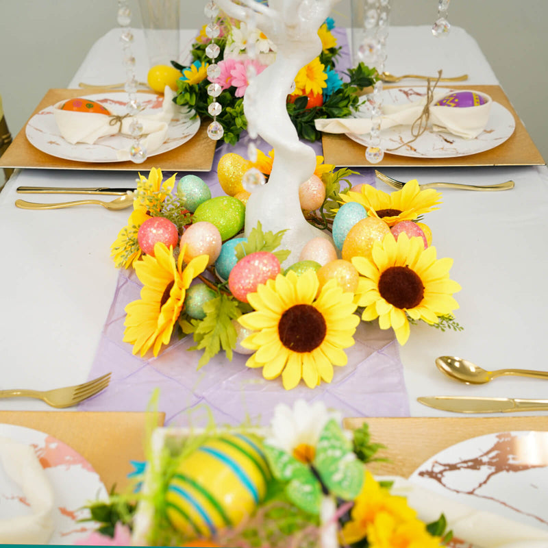 Easter table decor