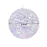 19-inch decorative globe with colorful lights