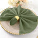 5 Pack | Eucalyptus Sage Green Polyester Cloth Napkins, Reusable Dinner Napkins