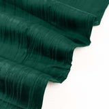 54inch x 10 Yards Hunter Emerald Green Accordion Crinkle Taffeta Fabric Bolt