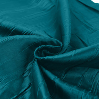 Elevate Your Event Decor with Peacock Teal Taffeta Fabric