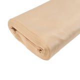 54inchx10 Yards Beige Lamour Satin Fabric Bolt, Heavy Matte Satin Fabric By The Yard