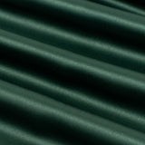 54inchx10 Yards Hunter Emerald Green Lamour Satin Fabric Bolt, Heavy Matte Satin Fabric By The Yard