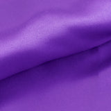 54inchx10 Yards Purple Lamour Satin Fabric Bolt, Heavy Matte Satin Fabric By The Yard