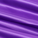 54inchx10 Yards Purple Lamour Satin Fabric Bolt, Heavy Matte Satin Fabric By The Yard